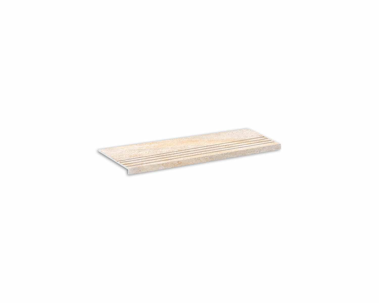 Roca Traveller Gradino Gres Effetto Pietra Beige