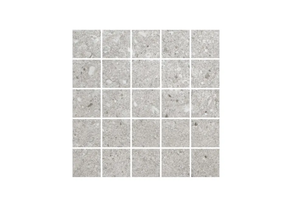 Roca Tiles Balance Malla Gris mosaico antiscivolo