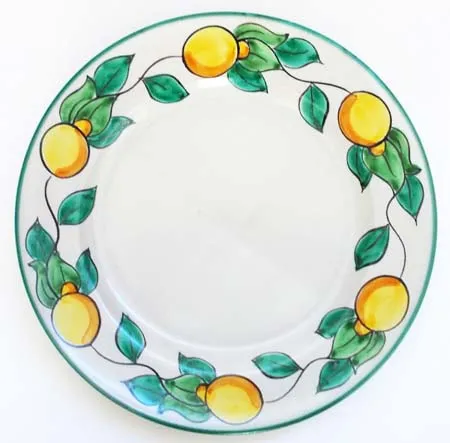 Ceramica Pinto Pennellato VP12299 piatto piano decoro vietrese
