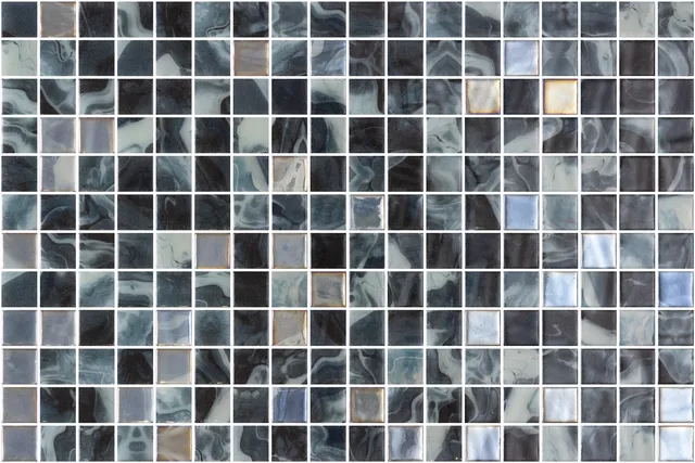 SQ Mosaic Identity Wana mosaico piscina turchese lucido