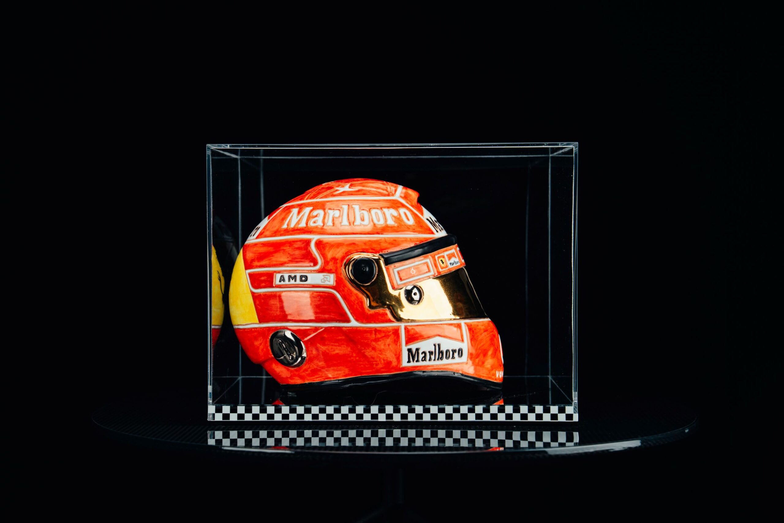 Cerasarda ART HELMETS SCH04 casco ceramica rosso Schumacher