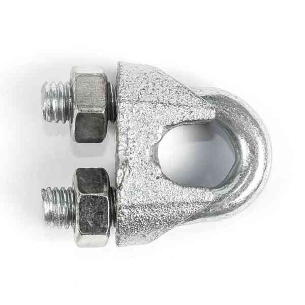 Protech morsetto cavo 8 mm acciaio 3 pz tenditore fune