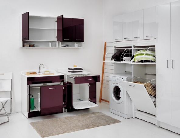 Viva Made Twist Mobile Lavanderia con Lavabo