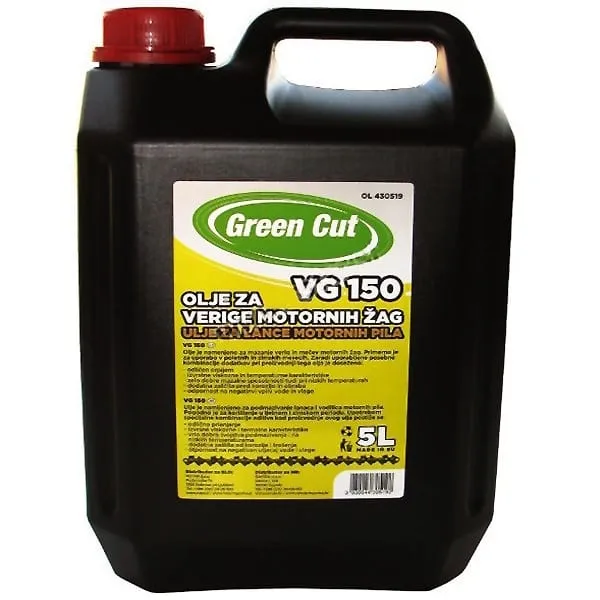Green-Cut VG150 olio catena minerale 5 L motosega