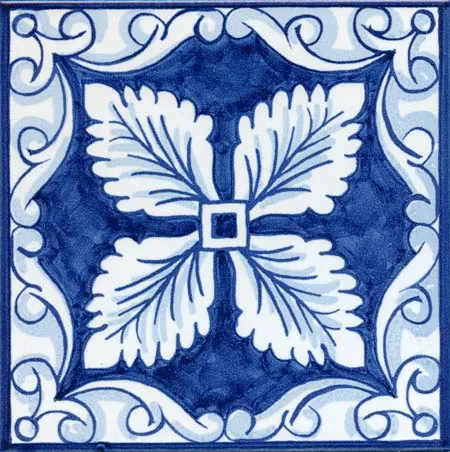 Ceramica Pinto Classico Vietri VP13048 Piastrella Pennello S