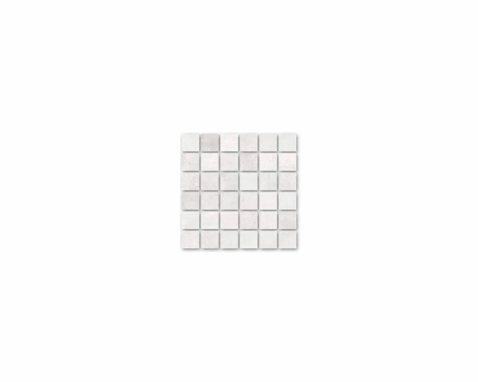Roca Fusion Malla mosaico grigio cemento pavimento