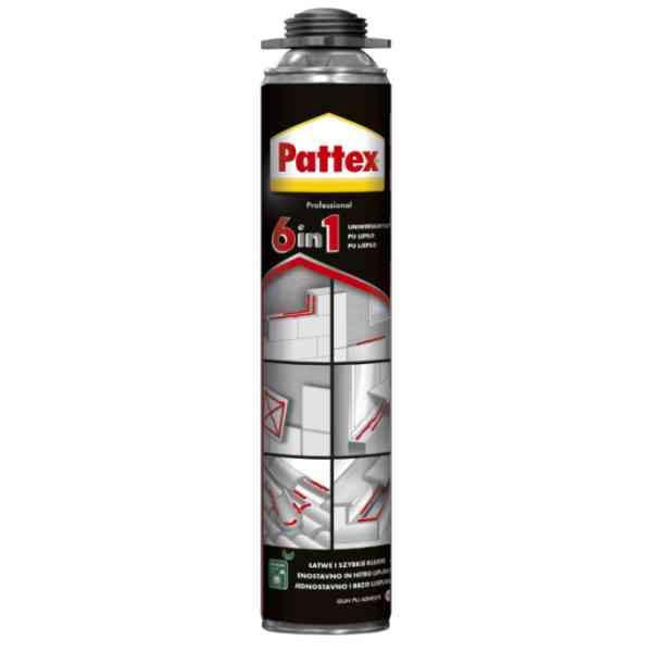 Pattex 6in1 Professional adesivo PU 750 ml bassa espansione