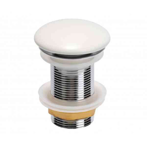 Concept piletta click-clack 5/4 ceramica bianca