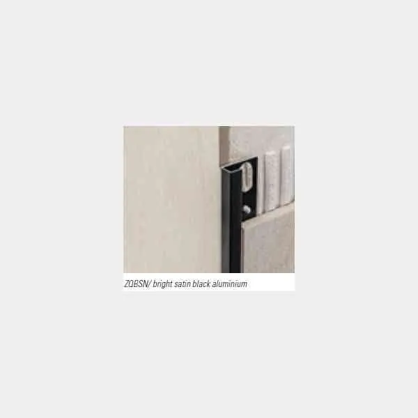 Profilpas 88993 Terminale Profilo 10x10 Silver Satin