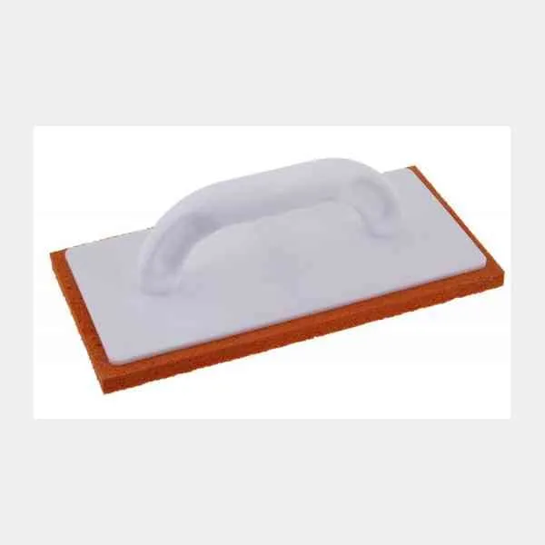 Festa frattazzo PVC 280x140 spugna fine arancione 1,2 cm