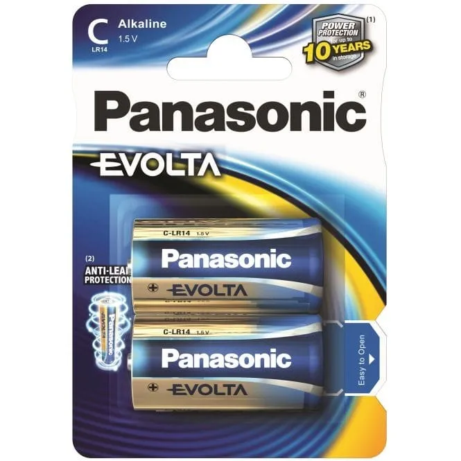 Panasonic Evolta C LR14 pila alcalina C 1 pezzo