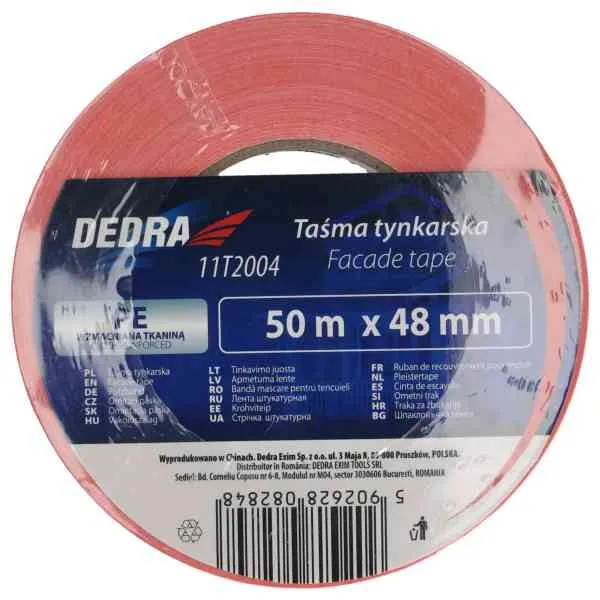 Dedra 11T2004 nastro telato 48 mm x 50 m arancione