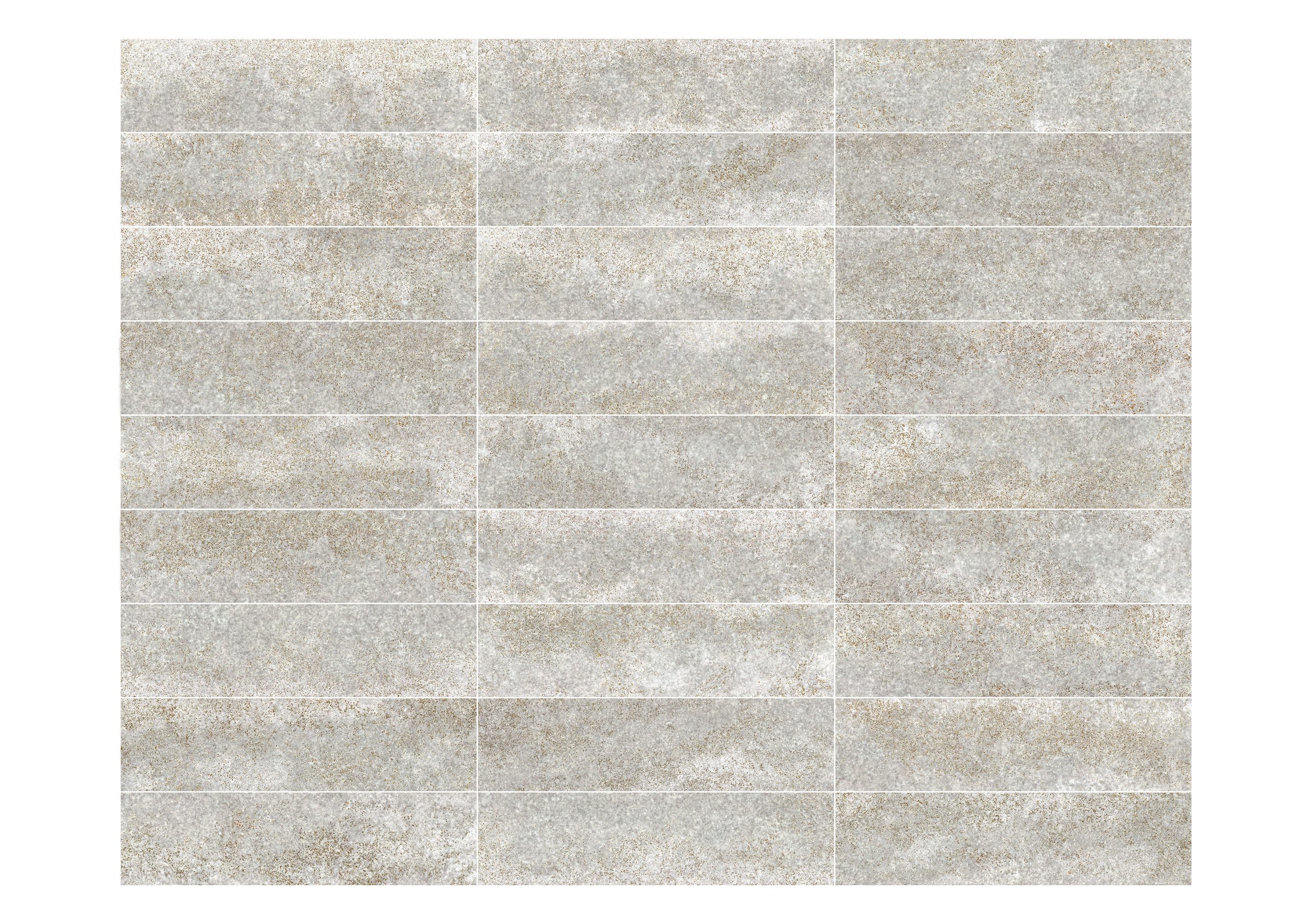 Roca Harmony Silver piastrella decorativa 7,7x30,5 lucida
