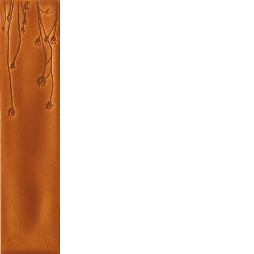 Cerasarda Porto Rotondo Flora Mix Cognac Piastrella Floreale