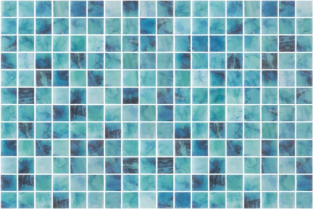 SQ Mosaic Identity Jenysia mosaico turchese lucido