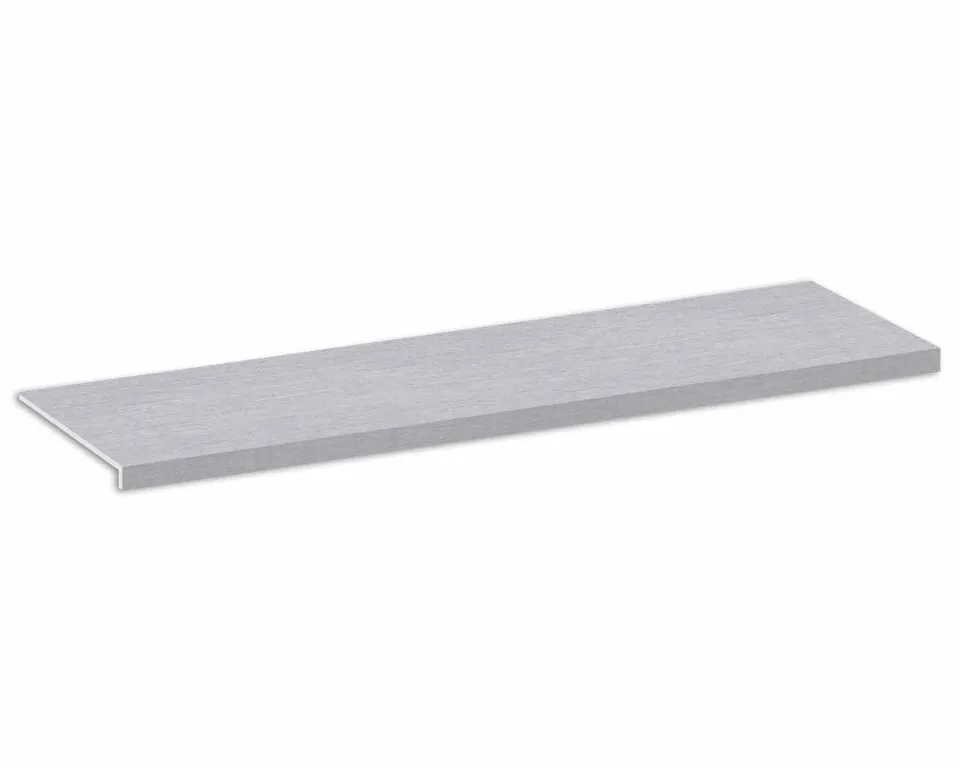 Roca Tiles Thinbig Peldaño Gris gradino grande formato