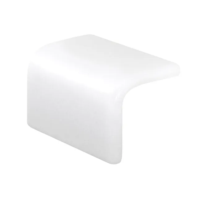 SQ Mosaic Special Finishes Angle Fluor White-A gradino bianco luminescente