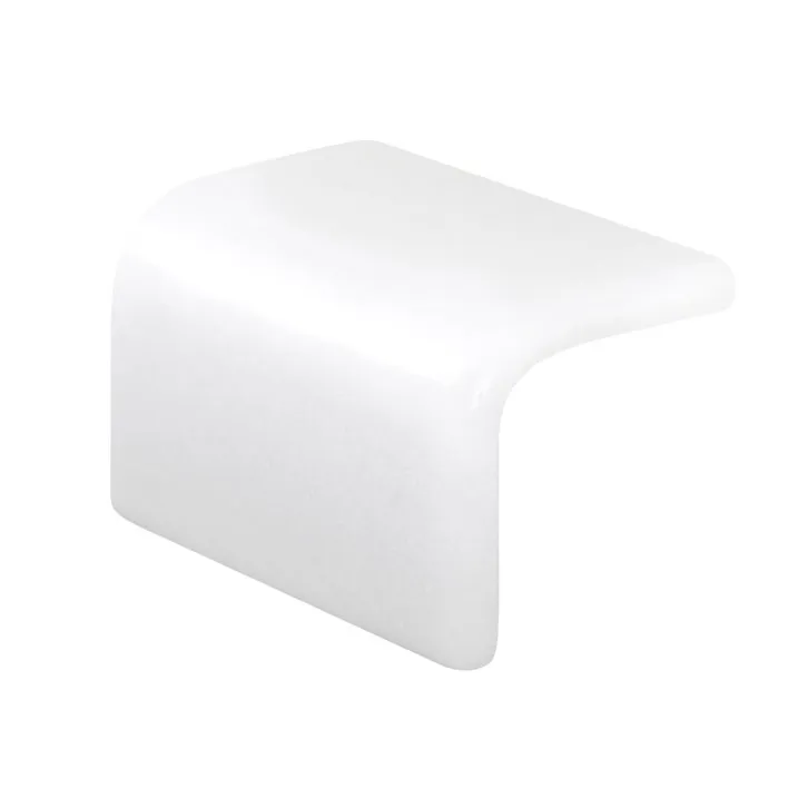 SQ Mosaic Special Finishes Angle Fluor White-A gradino bianco luminescente