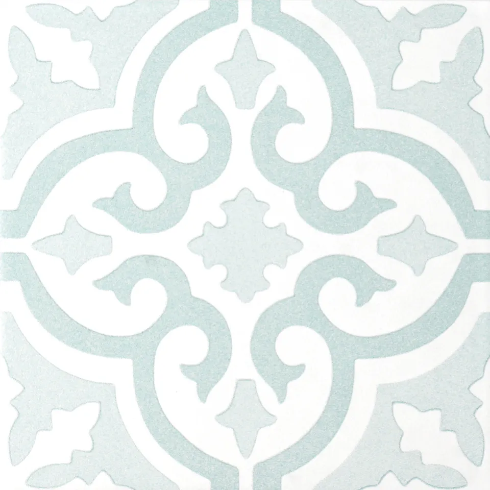 Recer Love Blue 13x13 campione piastrella natural blu