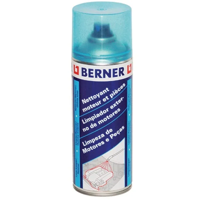 Berner Spray detergente motore e parti 400 ml sgrassatore