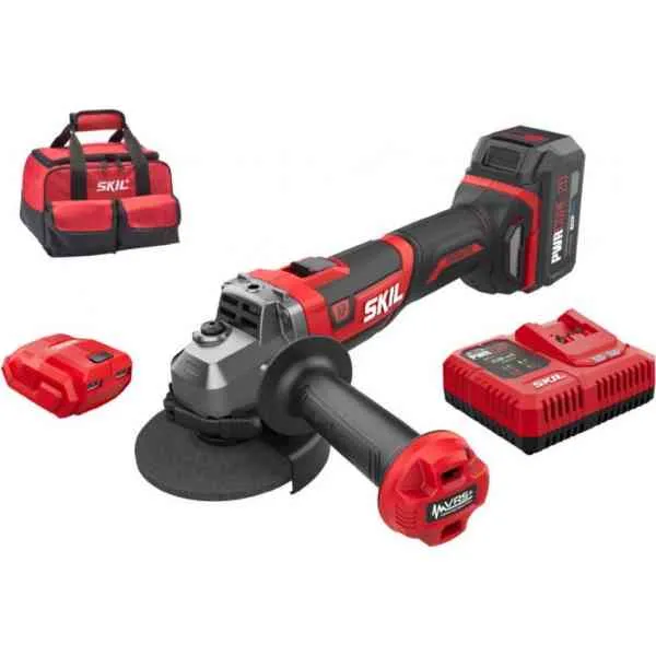 Skil AG1E3930DB Smerigliatrice Batteria 125 mm
